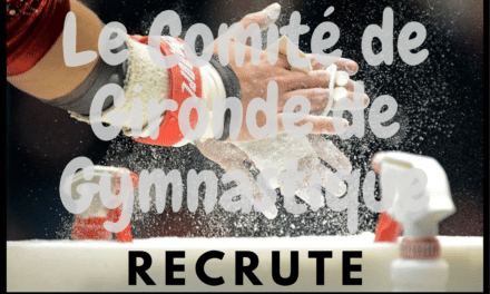 Annonce Recrutement Agent de Développement au Comité de Gironde de Gymnastique