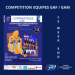 Compétition Equipes GAF/GAM à la Teste