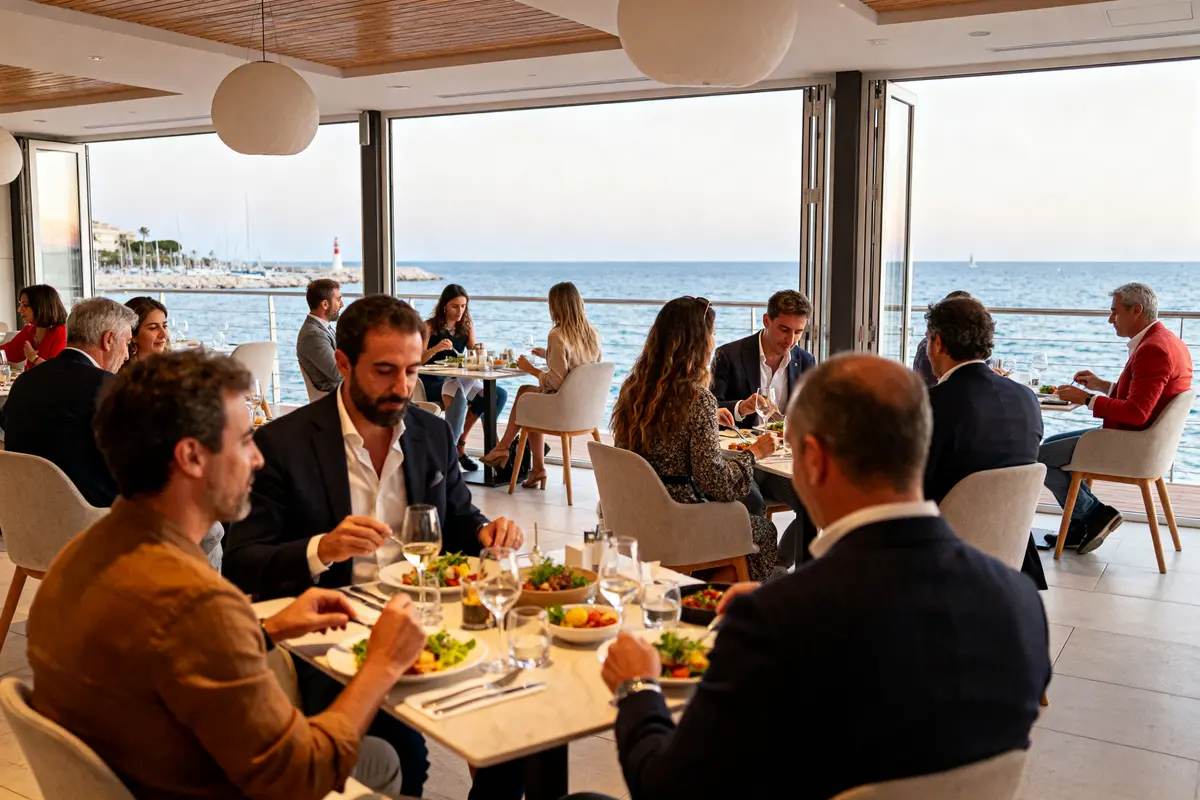 Yachting club Pointe Rouge : restaurant, activités et vue mer