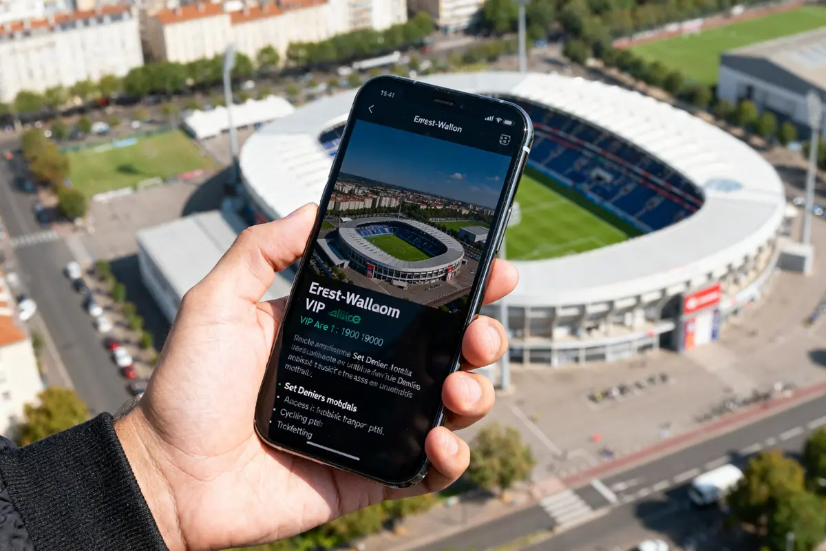 Plan du stade Ernest-Wallon : Accès, tribunes et billetterie