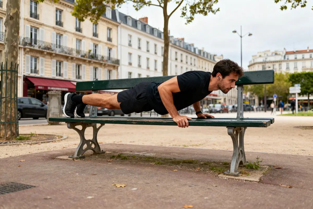 Tricep barre au front : Techniques, variantes et conseils !
